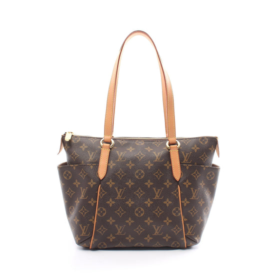 Louis Vuitton Totally Pm Monogram Shoulder Bag Tote Leather Brown