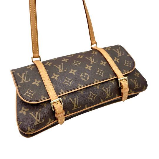 Vintage Louis Vuitton Monogram Marel M51157 Brown PVC