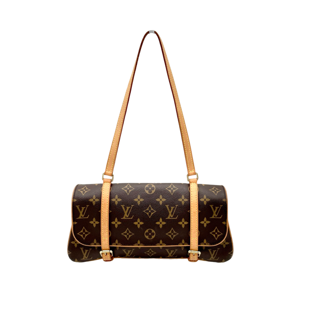 Vintage Louis Vuitton Monogram Marel M51157 Brown PVC